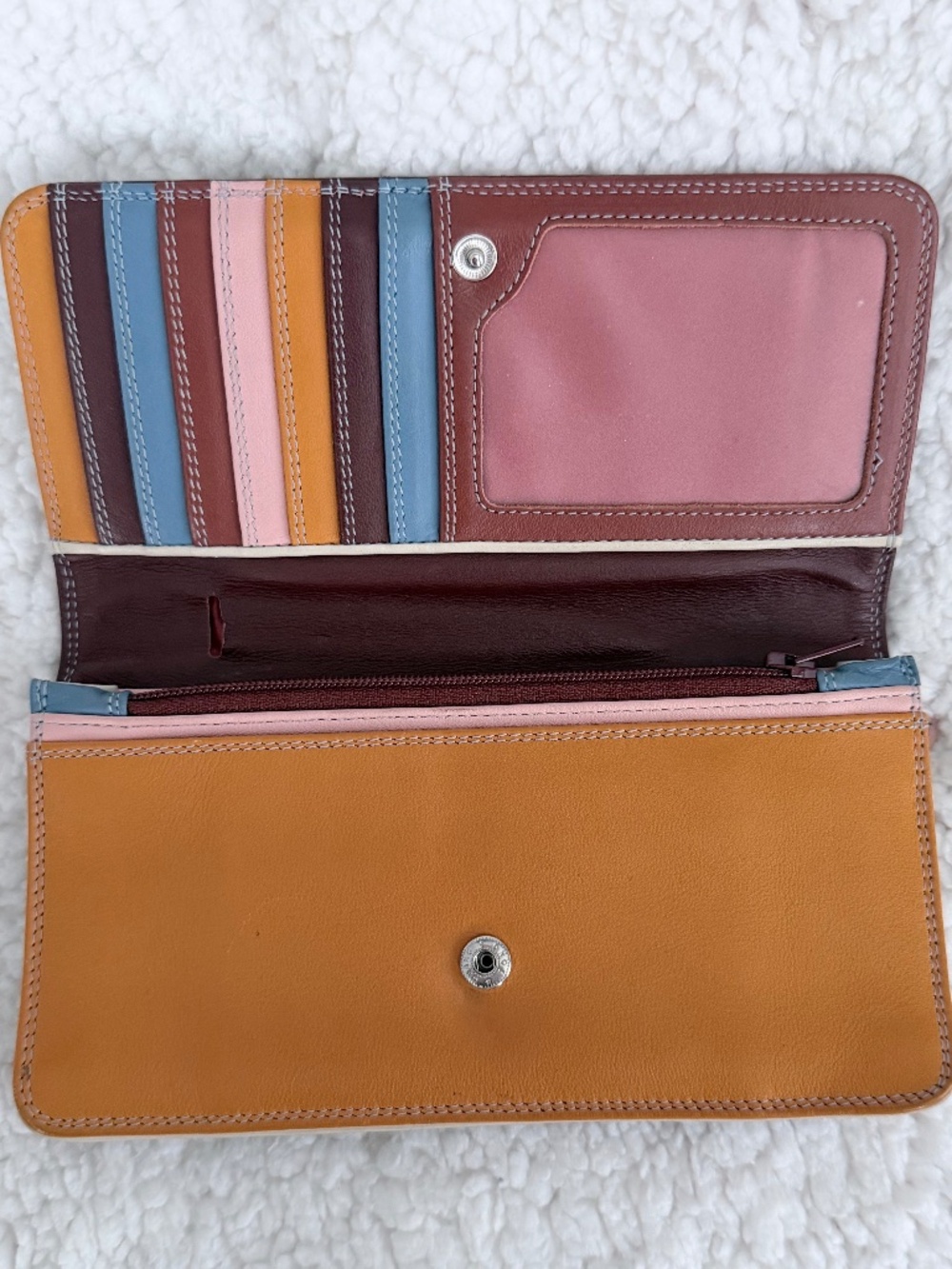 mywalit Medium Matinee Bifold Leather Wallet